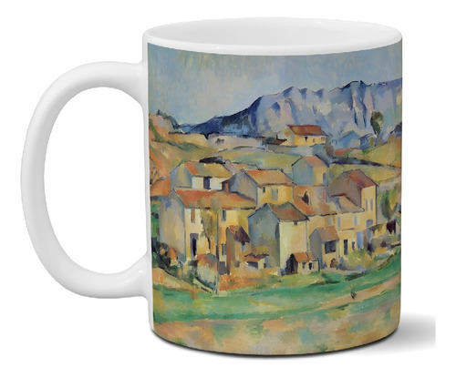 Taza De Cerámica Arte Paul Cezanne Importada Ideal Regalo