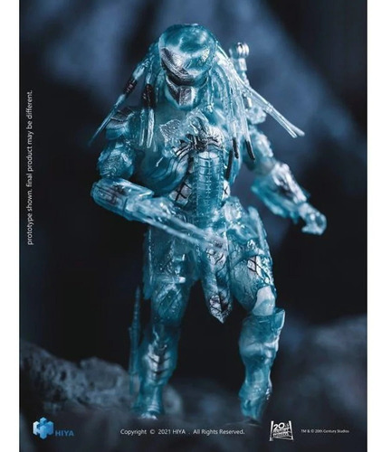 Hiya Toys Alien Vs. Predator Scar Predator Active Camoflage