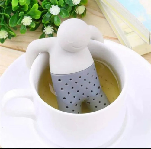 Difusor Para Chá Mr. Tea - Boneco Silicone Com Coador Clink