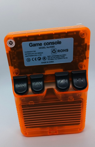 Consola R36s De 64gb Naranja