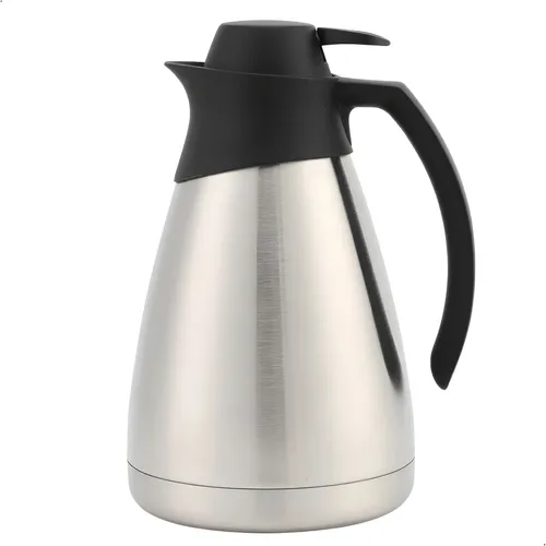 Vittak Garrafa Térmica Bule Inox Com Gatilho Café Leite Chá 1 Lit...