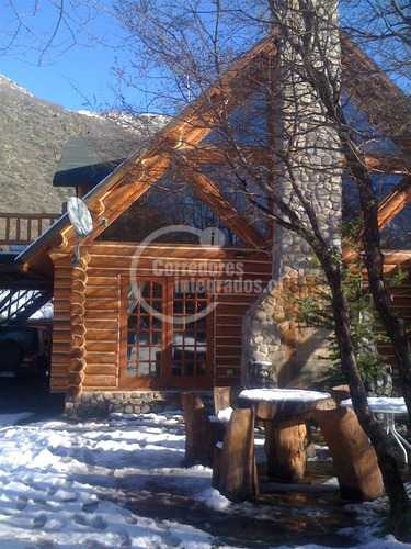 Espectacular Log House En Las Termas De Chillan.