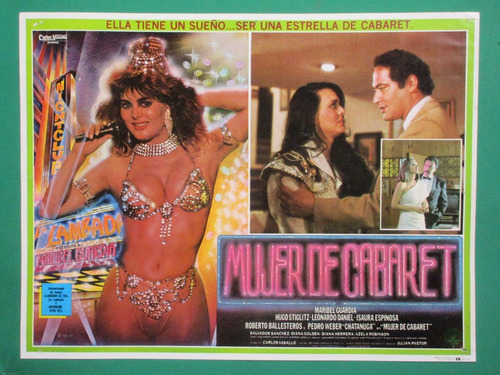 Maribel Guardia Mujer De Cabaret Sexy Orig Cartel De Cine 2