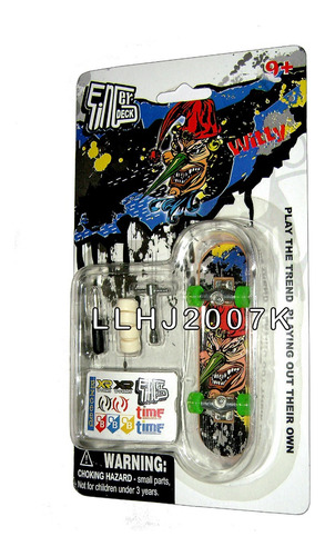 Lote 2 Pack Mini Patinetas P/ Dedos Sbego & Elingerdeck Baf (Usado)