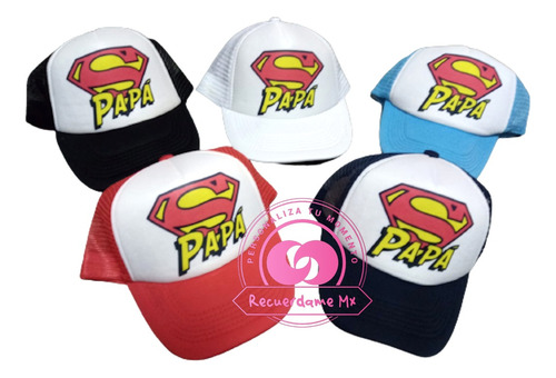 30 Gorras Dia Del Papa Fiesta Batucada Personalizadas Padre