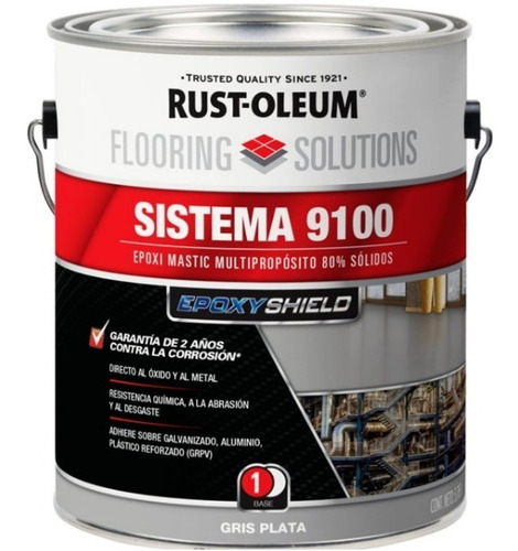 Pintura Epoxica Pisos Industriales Rust Oleum 9100 2 Galones