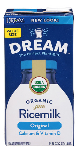 Dream Rice Milk Organic 1.89l