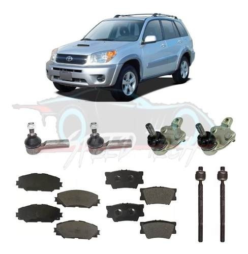 Kit Pastilhas Diant + Tras Pivo Terminal Axial Toyota Rav4