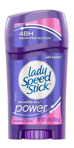 Desodorante Lady Speed Stick Wild Freesia 39,6g Imp Usa