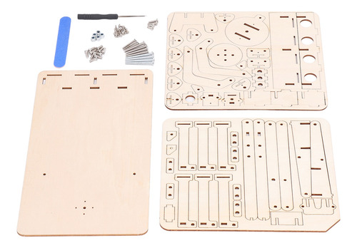 Construcción Brazo Robot Juguete Hidráulico Madera Modelo Me