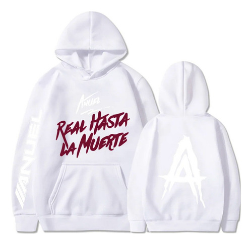 Nueva Sudadera Con Capucha Estampada Anuel Aa