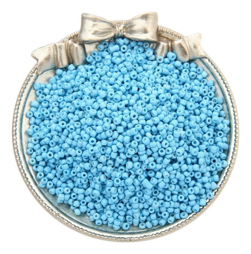 Perlas De Vidrio Multicolores De 3 Mm Para Hacer Joyas Y Man