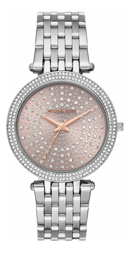 Reloj Mujer Michael Kors Mk4407 Cuarzo Pulso Plateado En