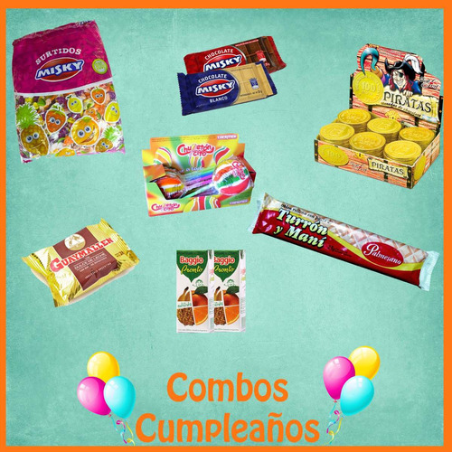 Combo Golosinas Para Candy Bar + Baggio - Envio Oca