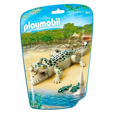 Saquinho Playmobil Animais Do Zoológico Crocodilo S2 6644