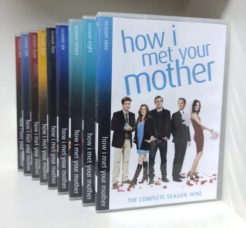 Box Dvds How I Met Your Mother 1ª À 9ª Temporada - 35 Dvds