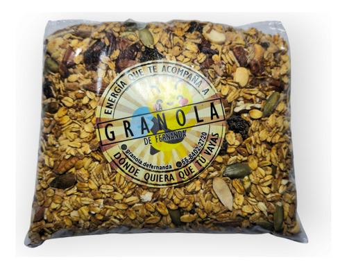Granola Artesanal 100% Natural Sin Azúcar