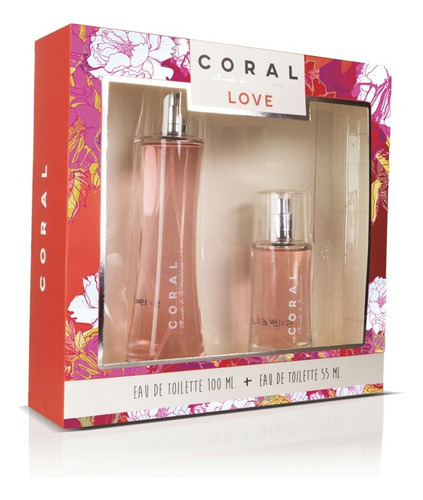 Coral Love 100ml Edt + Coral Love 55ml Edt