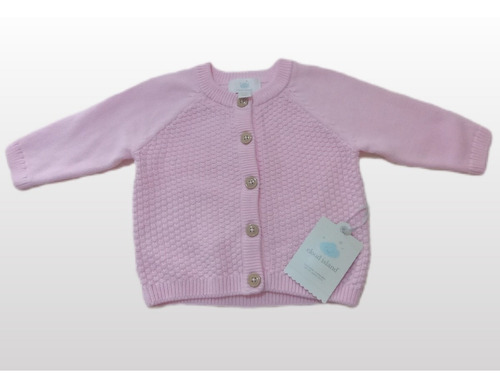 Imagen 2 de 2 de Sweater Tejido Para Bebe Talla 0-3 Meses