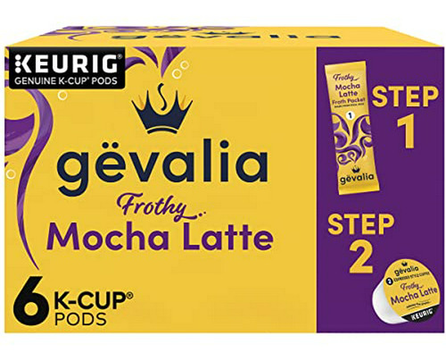 Kit De Café  Mocha Latte Espresso Keurig K-cup® Con 6 Cápsul