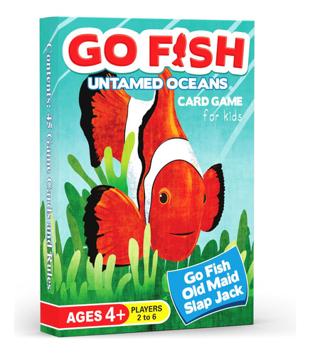 Juego De Mesa De Cartas Go Fish Untamed Oceans