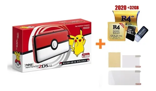 New Nintendo 2ds Xl Ll Combo Pel cula De Vidro .r4. MercadoLivre