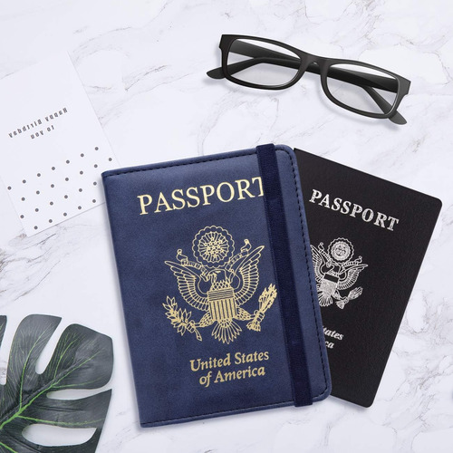 Funda Rfid Walnew Para Pasaporte, Funda Para Pasaporte De Vi