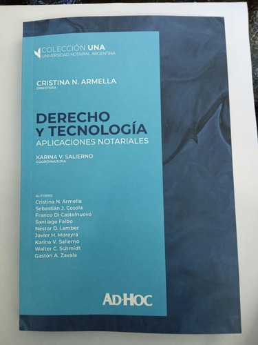 Derecho Y Tecnologia Aplicaciones Notariales