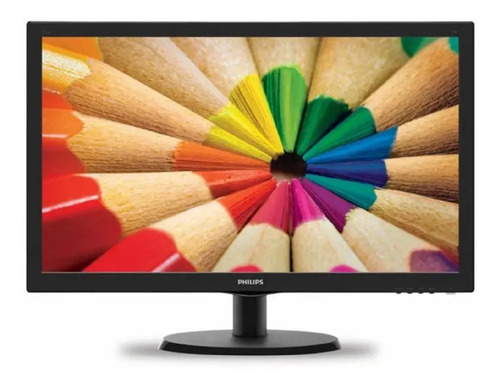 Monitor Philips Lcd 24 Negro Full Hd Hdmi 243v5lhsb/55