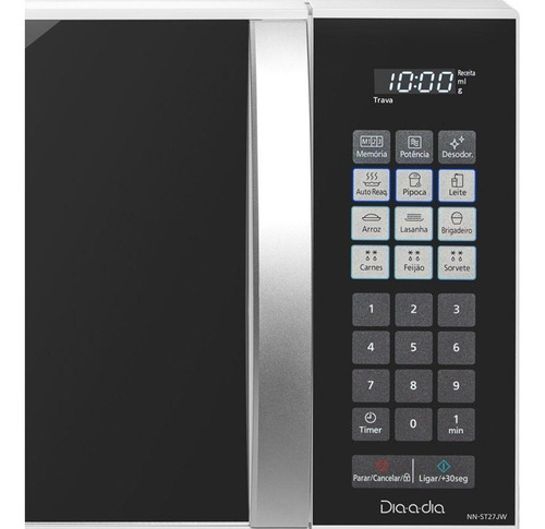 Imagem 6 de 7 de Microondas Panasonic Dia-dia Nn-st27wrun 21l Função Desodor