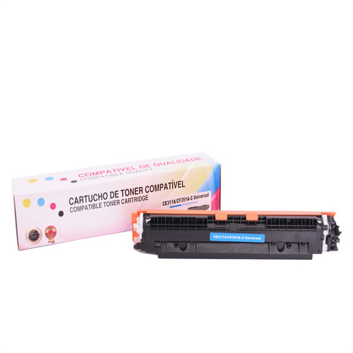 Toner Compativel Ce311a Cf351a Cp1025 M275 Ciano - Promoção