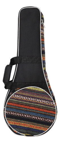 Bolso De Hombro Grueso De Algodón National Wind Con Mandolin