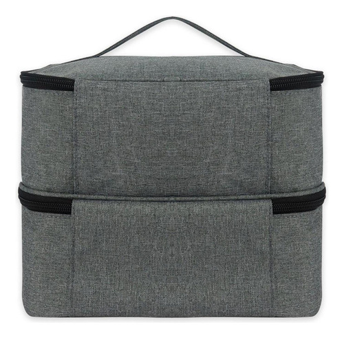 Kit De Maquillaje Bolsa De Cosmeticos Doble Capa Bolsa Mujer