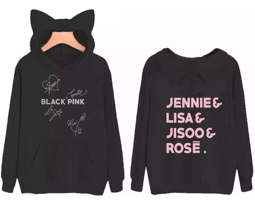 moletom feminino blackpink