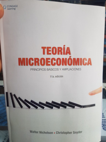 Libro Teoria Microeconómica Walter Nicholson 11 Edición 