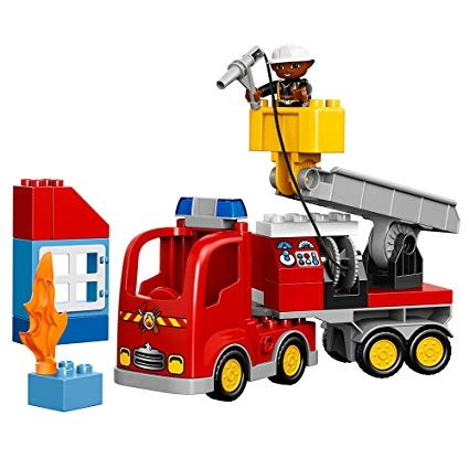 Kit De Lego Duplo 10592 Ciudad De Bomberos Del Edificio