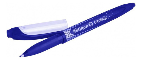 Lapicera Roller Borrable Pelikan Lo Corrijo Azul