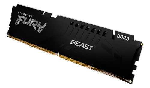 Memoria Ram Pc Gamer Kingston Fury Beast Ddr5 16gb 6000mhz