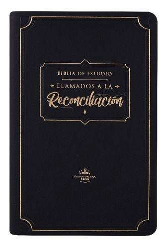 Biblia Rvr1960 Llamados A La Reconciliación Imit. Piel Negro