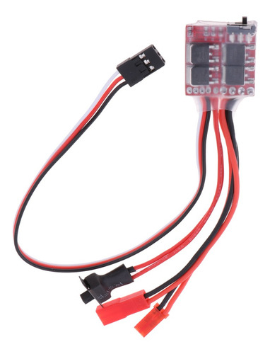 Controlador De Velocidade Esc De Escova 20a 2s Para Escala