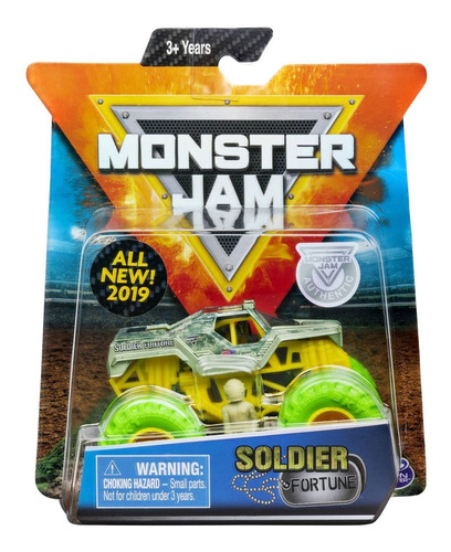 Veiculo Monster Jam Monster Truck Unitario E Sortido 2025