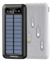 Comprar Power Bank Solar Treqa 10000 Mah Micro Usb Tipoc C Lightning