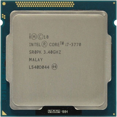 Procesador Intel I7 3770 Tercera Generacion Socket 1155 (Reacondicionado)