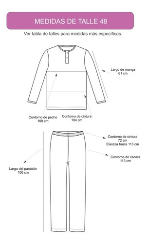 Pijama Micropolar Barbizon By Kpk