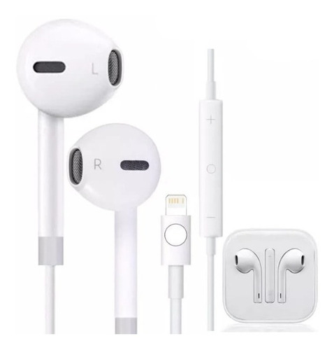 Audifono Earpods Para iPhone Lightning Manos Libres