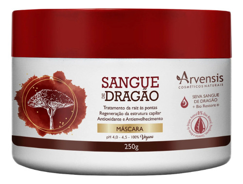 Máscara Sangue De Dragão - Arvensis - 250g	