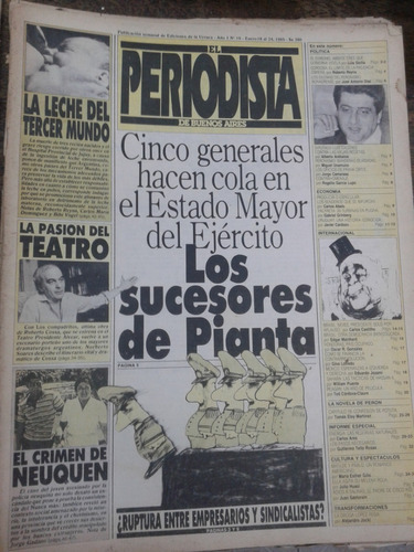 El Periodista De Buenos Aires Nº 19 * Enero 1985 *