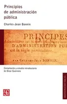 Comprar Principios De Administracion Publica - Bonnin