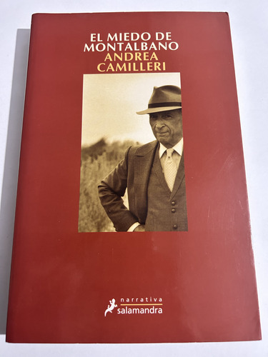 Libro El Miedo De Montalbano - Camilleri - Excelente Estado