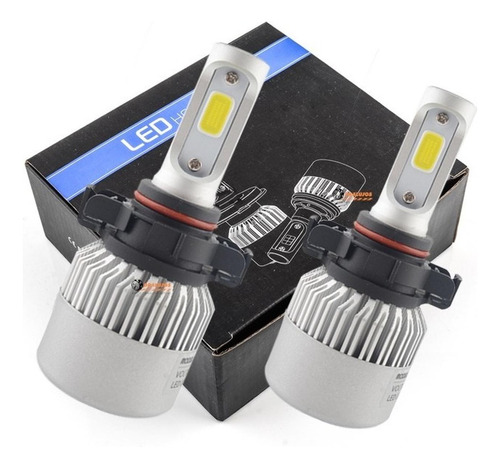 2 Bombillos Led H16 16000 Lumens Alta Potencia Carro S2 Dc 